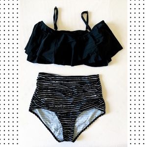 (NEW) High Waist Bikini adjustable